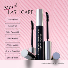 Heroine Make ingredients label close-up highlighting conditioning oils