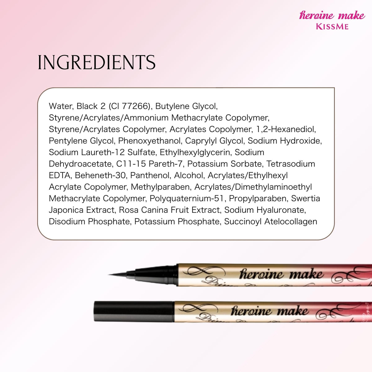 Heroine Make lifestyle bag shot with liner inside for everyday carry convenience