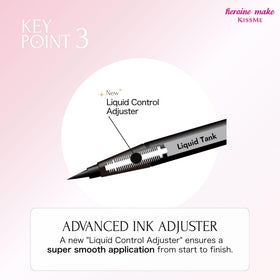 Heroine Make long-wear comparison before and after humidity test for durability
