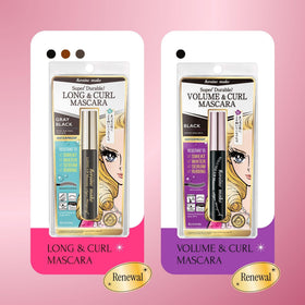 Heroine Make being removed with makeup remover to show easy, comfortable removal