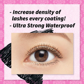 Heroine Make remover bottle demonstrating gentle dissolving action