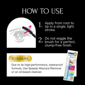 Heroine Make tube beside ruler scale showing compact size and travel-friendly benefit