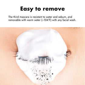 Heroine Make texture with oil drops highlighting nourishing ingredients for lash softness