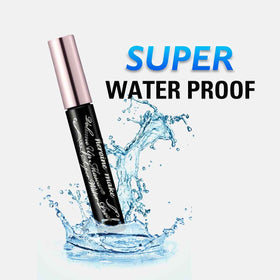Heroine Make texture swipe of mascara showing smooth buildable formula