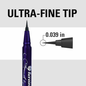 Heroine Make ultra-fine brush close-up demonstrating precise hair-fine tip