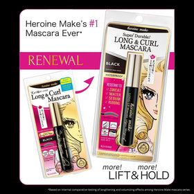 Heroine Make wand brush close-up for precise volumizing application