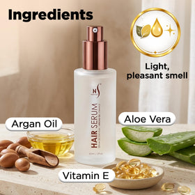 HerStyler lifestyle photo of shiny finished hair for polished, touchable results