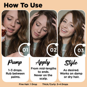 HerStyler 2 fl oz scale comparison illustrating portable size for travel convenience