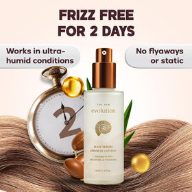 HerStyler serum being poured from dropper, demonstrating easy controlled application