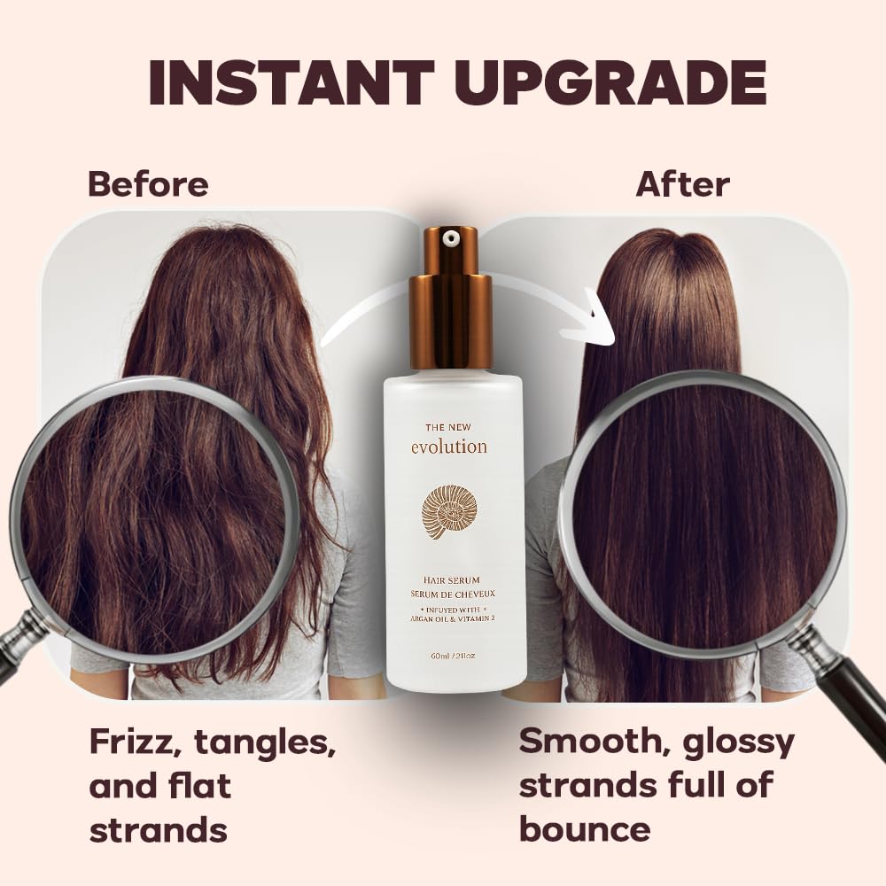HerStyler serum texture on palm highlighting lightweight absorbency and smooth finish