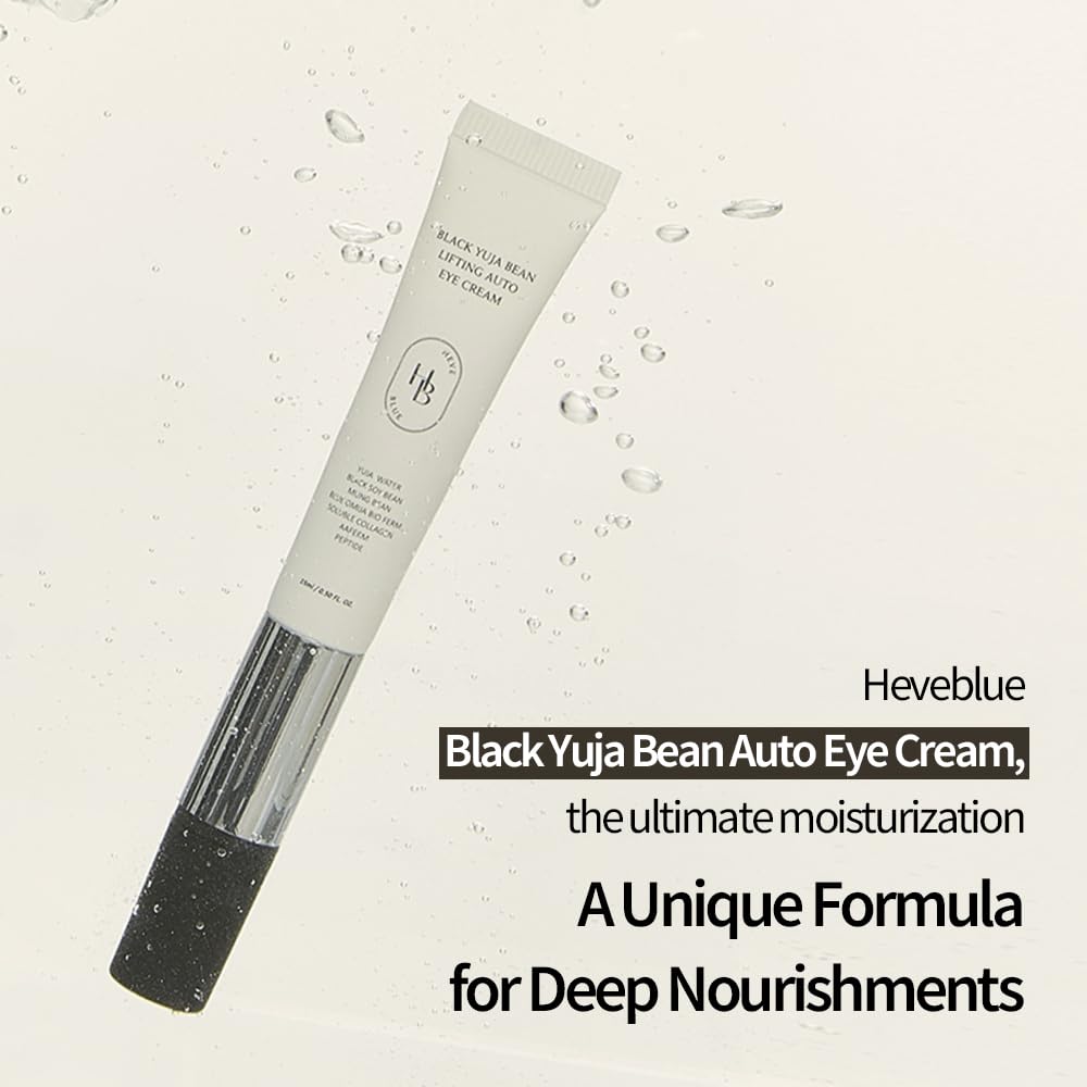 HEVEBLUE on bathroom counter staged for everyday skincare routine