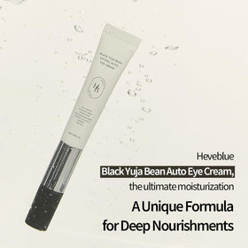 HEVEBLUE on bathroom counter staged for everyday skincare routine
