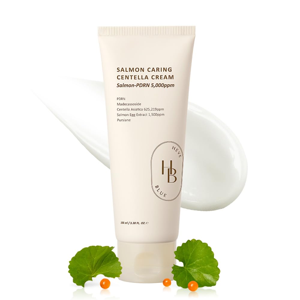 HEVEBLUE front packaging showing product and benefits clearly