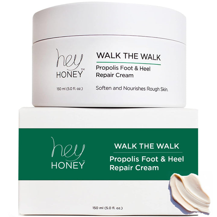 Hey Honey front packaging showing 5 oz tube and product benefit
