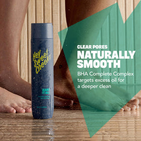 HEY SWEET CHEEKS close-up of smooth bottle texture for grip