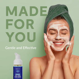 Heyedrate application near lashes showing precise, soothing eyelid care benefit