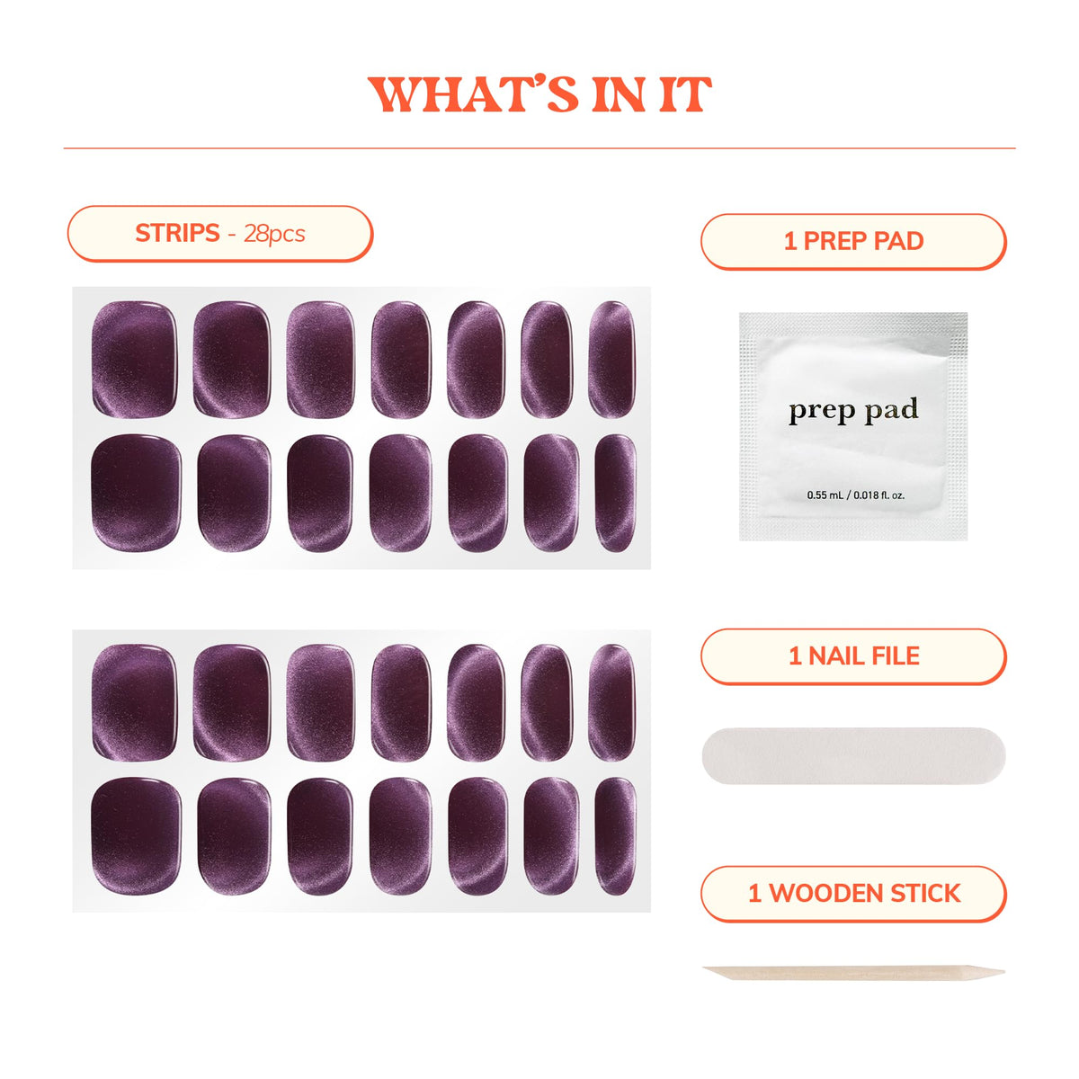 heyhae hand applying strip demonstrating easy use