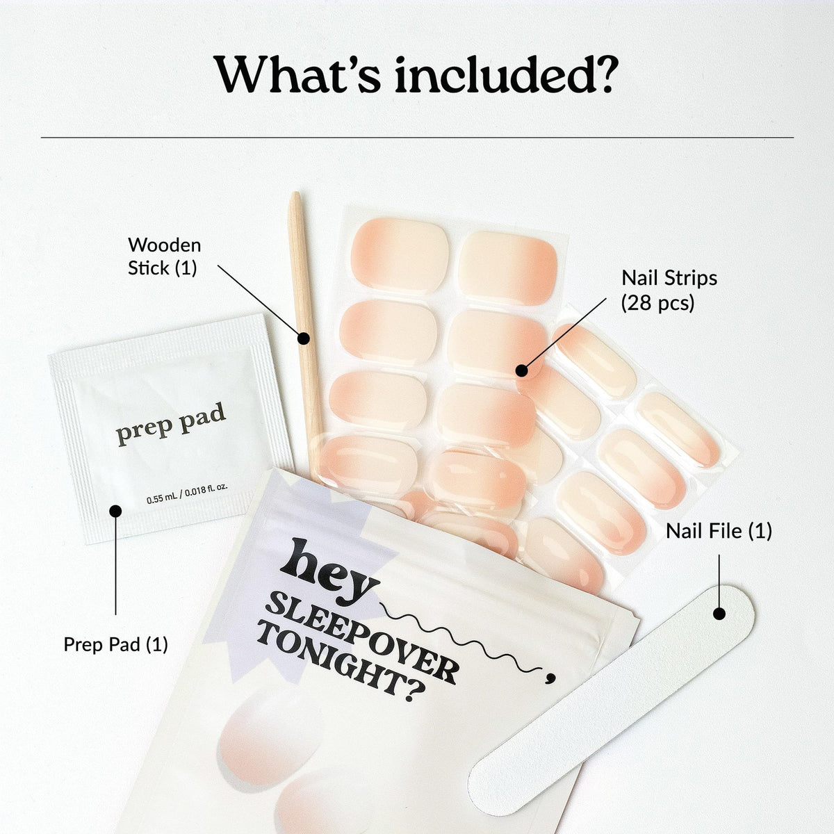 heyhae strip being applied by hand for quick salon results