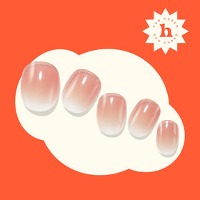 heyhae finished nails outdoors cured in sunlight showing durable shine