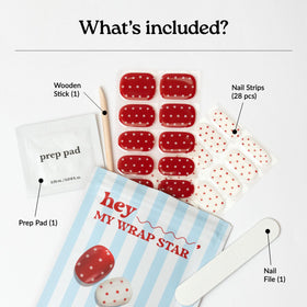 heyhae applied on fingernails demonstrating smooth fit and salon appearance