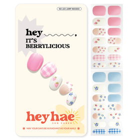 heyhae front packaging showing kits and benefits of easy at-home application