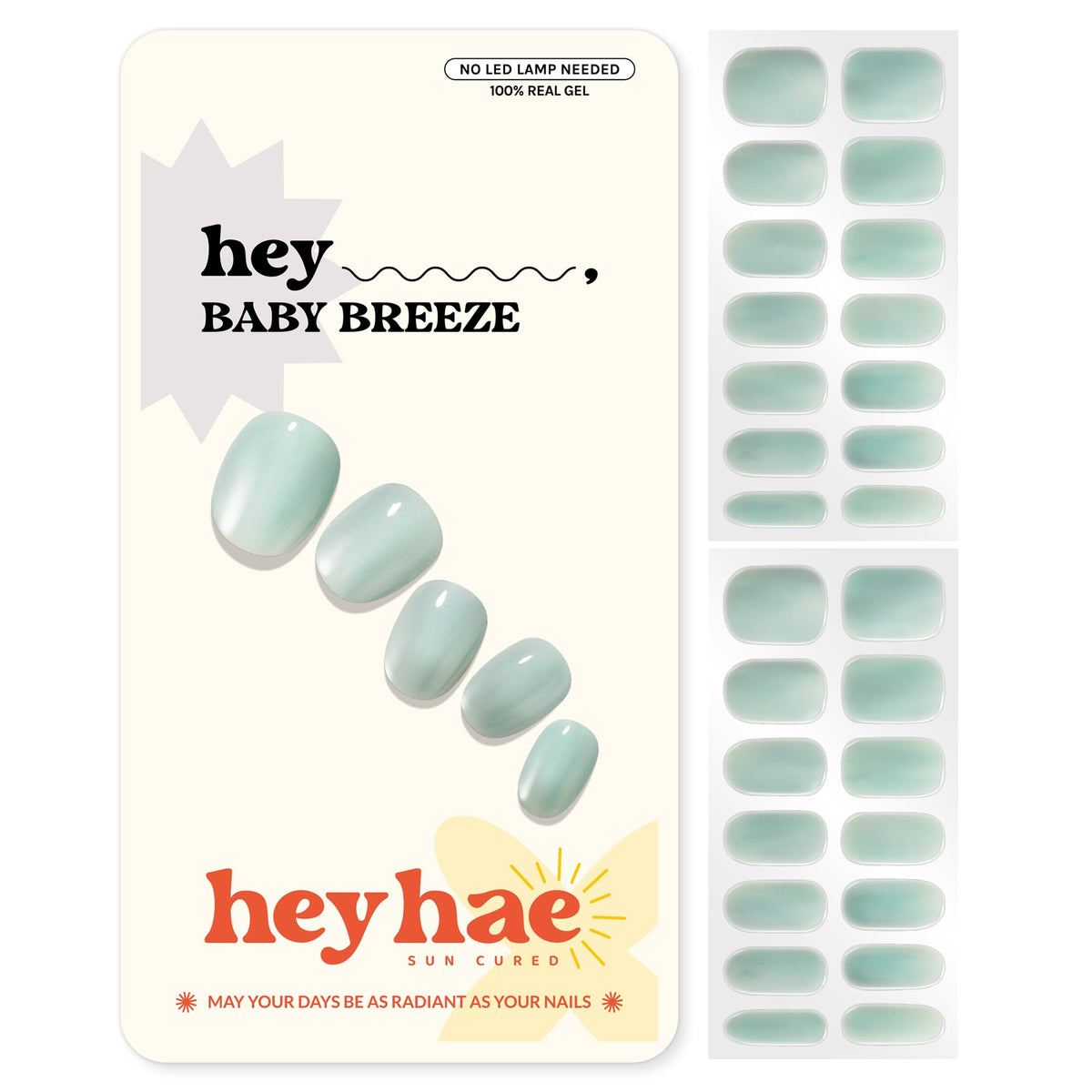 heyhae front packaging showing mint-blue design and kit contents for easy identification