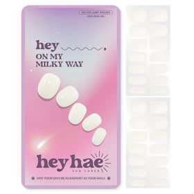 heyhae front packaging showing kit contents and milky jelly design for easy use