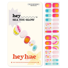 heyhae front packaging showing kit contents and beachy design benefit: ready-to-use convenience