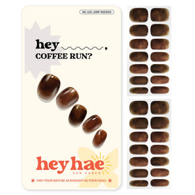 heyhae front packaging showing marble brown kit and included tools
