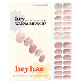 heyhae front packaging showing kit contents and pink glitter design benefit easy setup