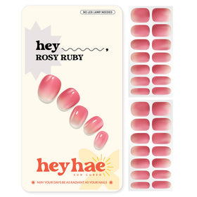 heyhae front packaging showing the rosy ruby kit and portable convenience