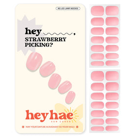 heyhae front packaging showing kit contents for easy at-home nails