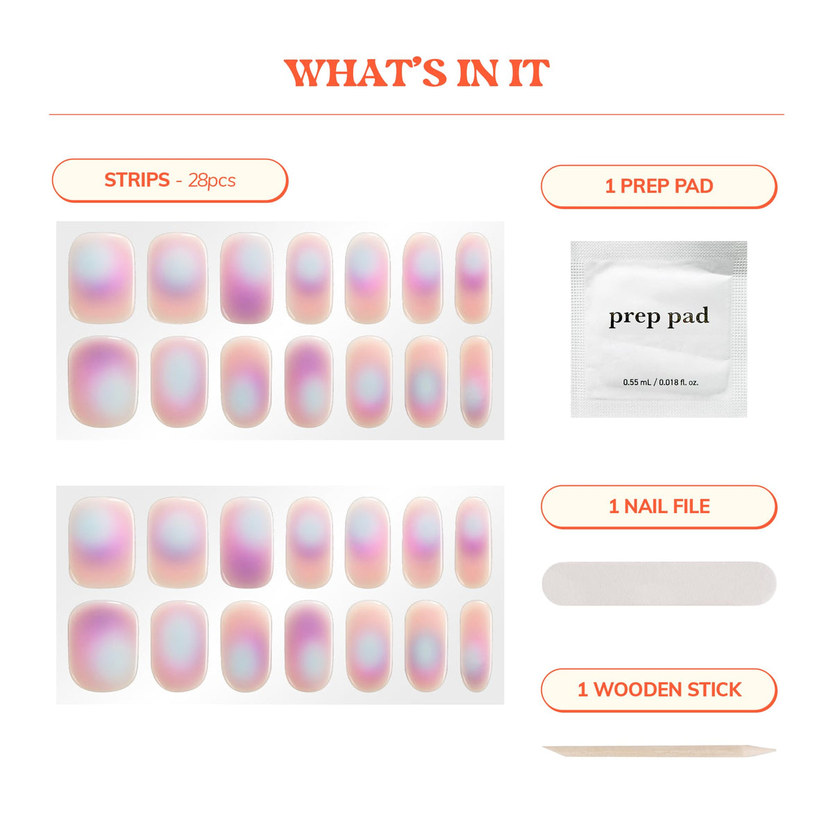 heyhae glossy texture close detail showing high-shine finish for polished nails