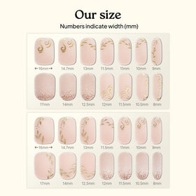 heyhae included tools: prep pads, file and wooden stick displayed, aids neat professional finish