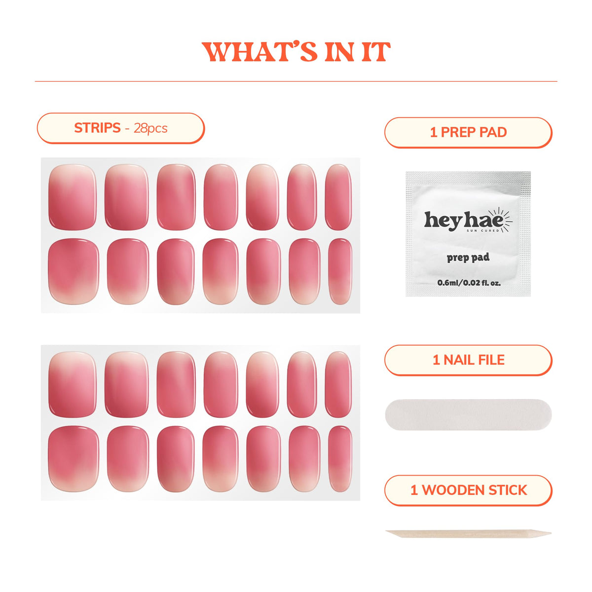 heyhae strips curing in sunlight illustrating quick sun-cure convenience