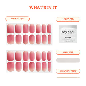 heyhae strips curing in sunlight illustrating quick sun-cure convenience