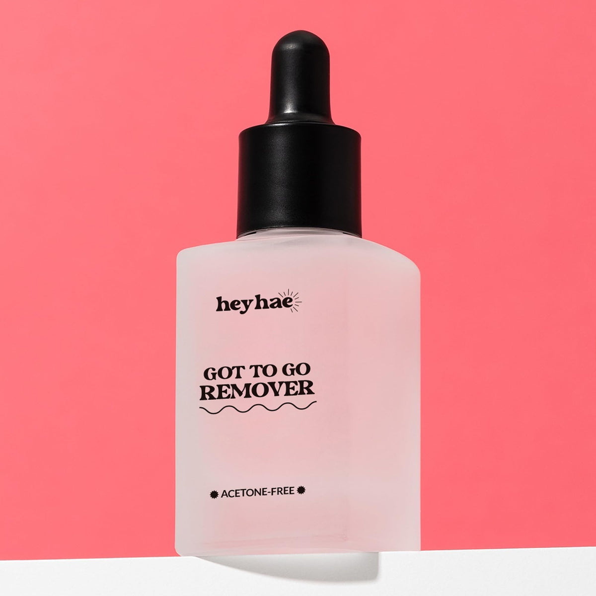 heyhae product staged in bathroom showing at-home nail care convenience