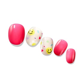 heyhae festival styling with stickers for bold pink main-character vibe
