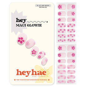 heyhae pack front showing mauiglowie floral design and kit benefits
