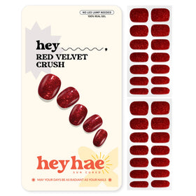 heyhae front packaging showing kit and brand for easy travel-ready manicure
