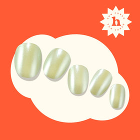 heyhae strip on finger next to ruler showing scale and custom-fit versatility