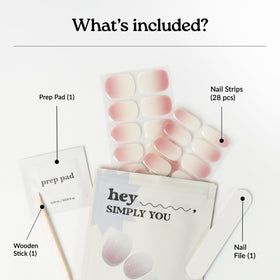 heyhae layout of 28 strips showing multiple sizes for perfect fit
