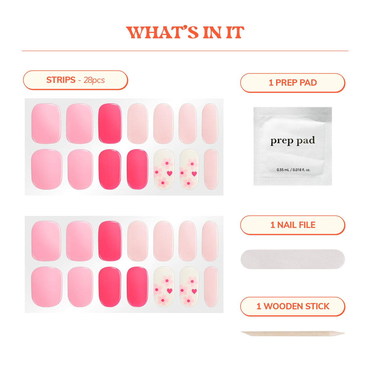 heyhae hands applying a strip illustrating easy at-home application benefit