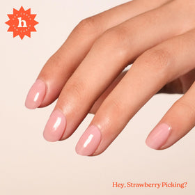 heyhae strip close-up texture highlighting smooth gel finish benefit