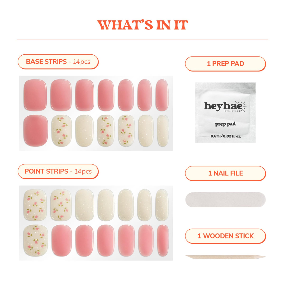 heyhae hands applying strip demonstrating quick easy-apply benefit
