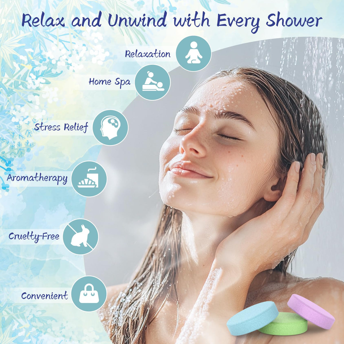 HFHO anti-slip bag detail demonstrating secure shower placement