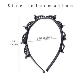 HFZRZFH headband size shown in hand for scale and travel-ready convenience benefit