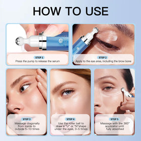 HGTG before and after illustration showing reduced puffiness benefit