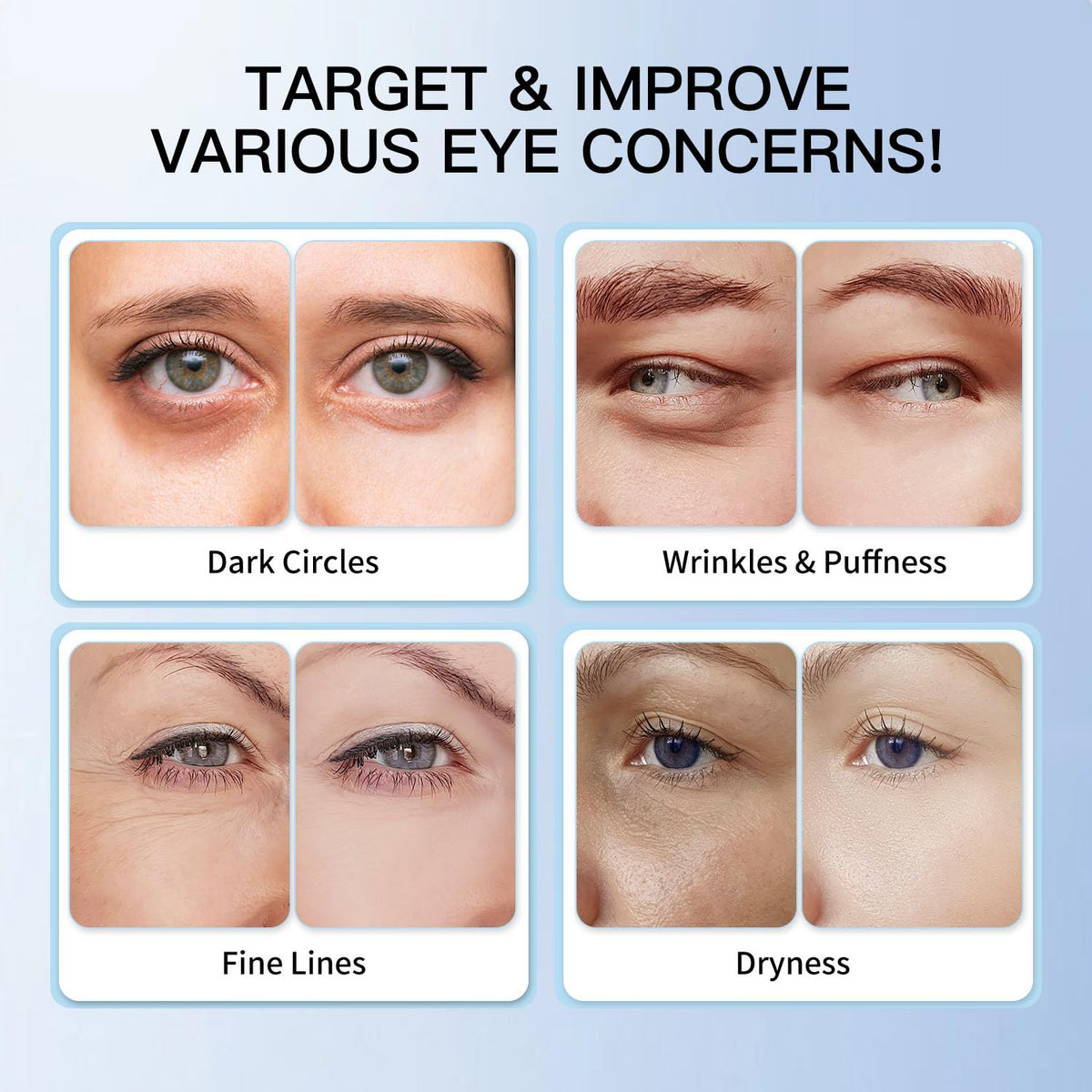 HGTG label ingredients view showing 5% caffeine and 5% retinol benefit