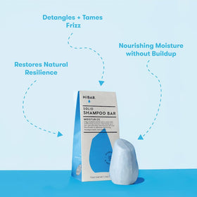 HIBAR lather in hand demonstrating rich foam and effective cleansing benefit